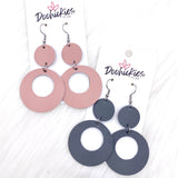 2.25" Beautifully Blush Lil' O Collection- Earrings