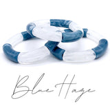 Blue Haze Bracelet -Fall Noodle Bracelets