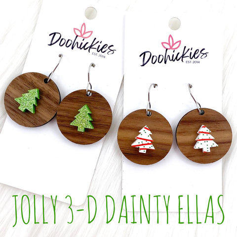 1.25" Jolly 3-D Dainty Ellas