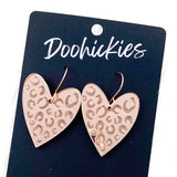 Leopard Mirror Hearts