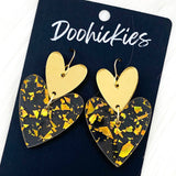 Double Love Hearts -Valentine's Acrylic Earrings