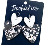 Double Love Hearts -Valentine's Acrylic Earrings