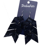 3.5" Embossed Triple Arrows -Western Earrings