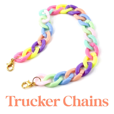 Pastel Links Trucker Chains