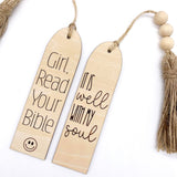 The Soulful Wooden Bookmark Collection