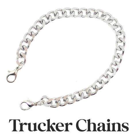 Silver Links Trucker Chain