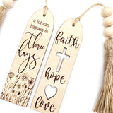 The Faith Wooden Bookmark Collection
