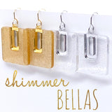 1.5" Shimmer Bellas -Everyday Acrylic Earrings