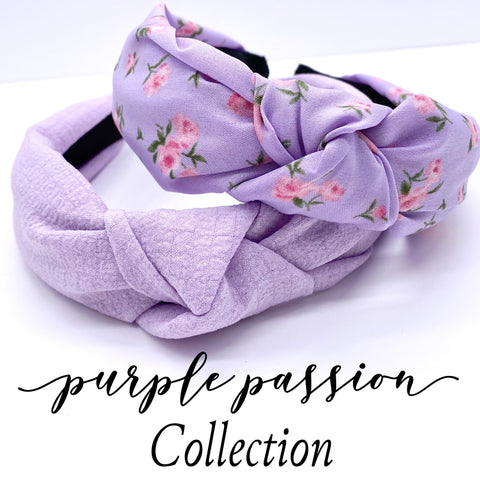 The Purple Passion Headband Collection (pack of 2)