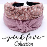 The Pink Love Headband Collection (pack of 2)