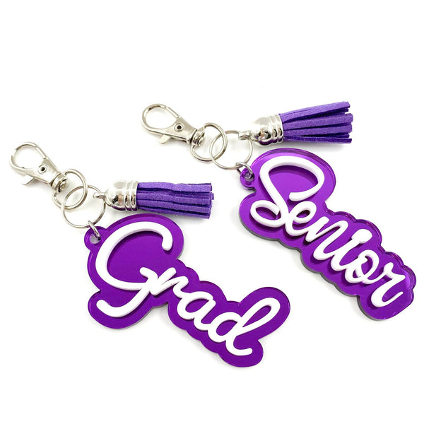 Purple Graduation Keychains – Doohickies Wholesale