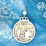 Nativity Song Lyrics Christmas Ornaments