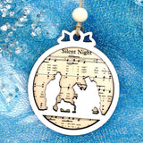 Nativity Song Lyrics Christmas Ornaments