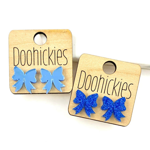 15mm Autism Awareness Bow Studs