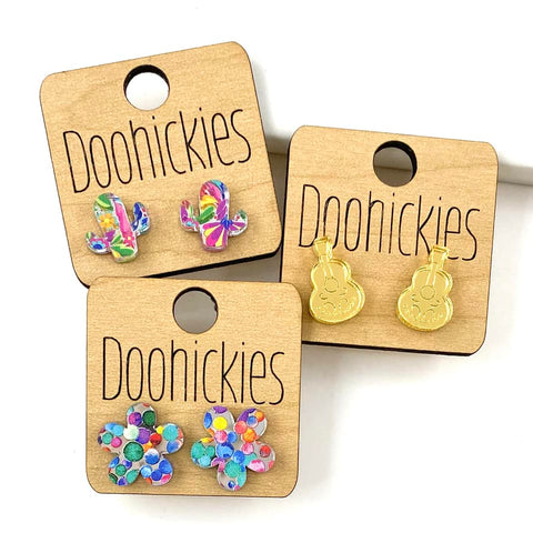 The Confetti Ole Studs - Cinco de Mayo Earrings