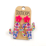 The Mexican Floral Collection - Cinco de Mayo Acrylic Earrings