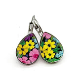 The Summer Fling Big as Texas Teardrop Dangle Earrings