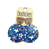 The Let Freedom Ring Piggyback Collection - Patriotic Dangle Earrings