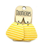 The Stripes of Summer Jasmines Collection - Corkie Earrings