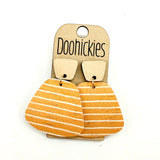 The Stripes of Summer Jasmines Collection - Corkie Earrings