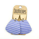 The Stripes of Summer Jasmines Collection - Corkie Earrings