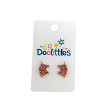 Tiny Glitter Unicorn Doolittle Acrylic Stud Earrings