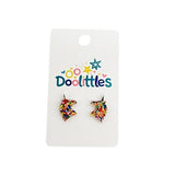Tiny Chunky Glitter Unicorn Doolittle Acrylic Stud Earrings