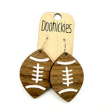 Vintage Football Collection - Football Sports Earrings - 2 Sizes