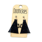 Glitter Cheer Megaphone Dangles - Custom Spirit Earrings