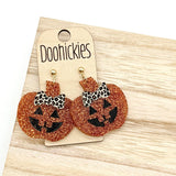 Sassy Jack-o-Lantern Dangle Earring Collection - Halloween Earrings