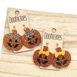 Sassy Jack-o-Lantern Dangle Earring Collection - Halloween Earrings