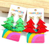Traditional Shimmer Christmas Tree Earring Collection