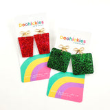 Traditional Christmas Present Acrylic Earring Collection