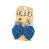 Traditional Glitter Christmas Light Bulb Earring Collection