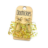 Golden Dreams Bellas Collection - New Years Acrylic Earrings