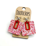 Lovey Bellas Collection - Valentines Acrylic Earrings