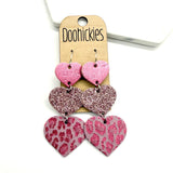 Wild at Heart Waterfall Hearts Collection - Valentine's Earrings