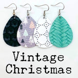 1.5" Vintage Christmas Mini Collection -Earrings