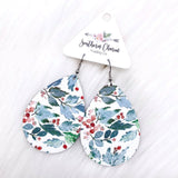 2.5" Holly Leaf Collection -Earrings