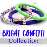 Bright Confetti Bracelet Collection -Summer Bracelets