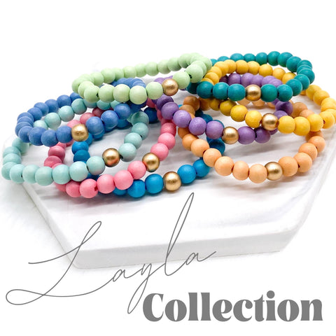 Layla Bracelet Collection (9 Color Options) -Bracelets