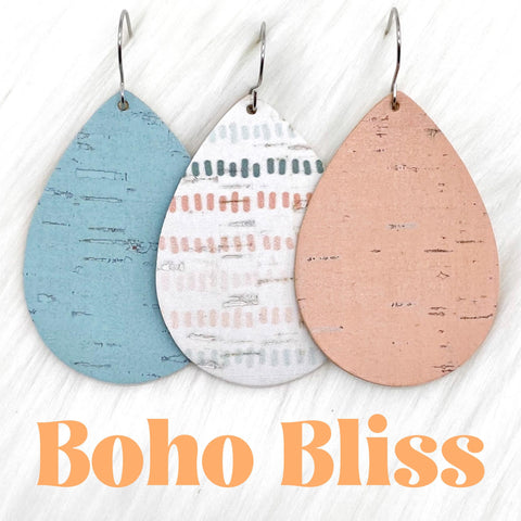 2.5" Boho Bliss Corkie Mini Collection -Boho Earrings