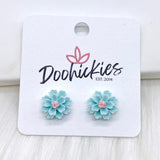 12mm Spring Wildflower Dayzz Studs -Earrings