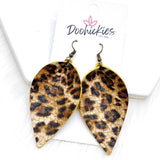2.5" Leopard Petals -Earrings