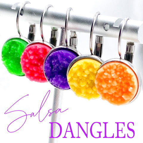 Salsa Round Dangles -Summer Earrings