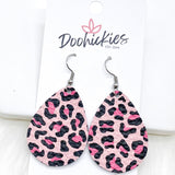 1.5" Wild About Love Mini Collection (leather) -Earrings